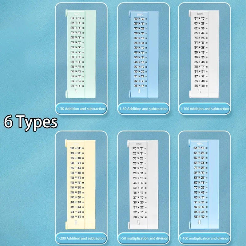 Карманная диаграмма, математическая арифметическая роликовая доска, инструмент для настройки проблем, обучающее сложение, вычитание, умножение, разделение