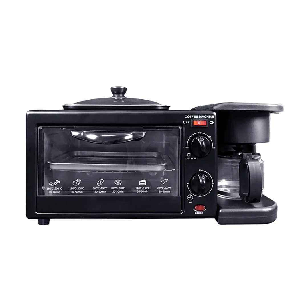 

Multi functional three in one breakfast machine for kitchen appliances