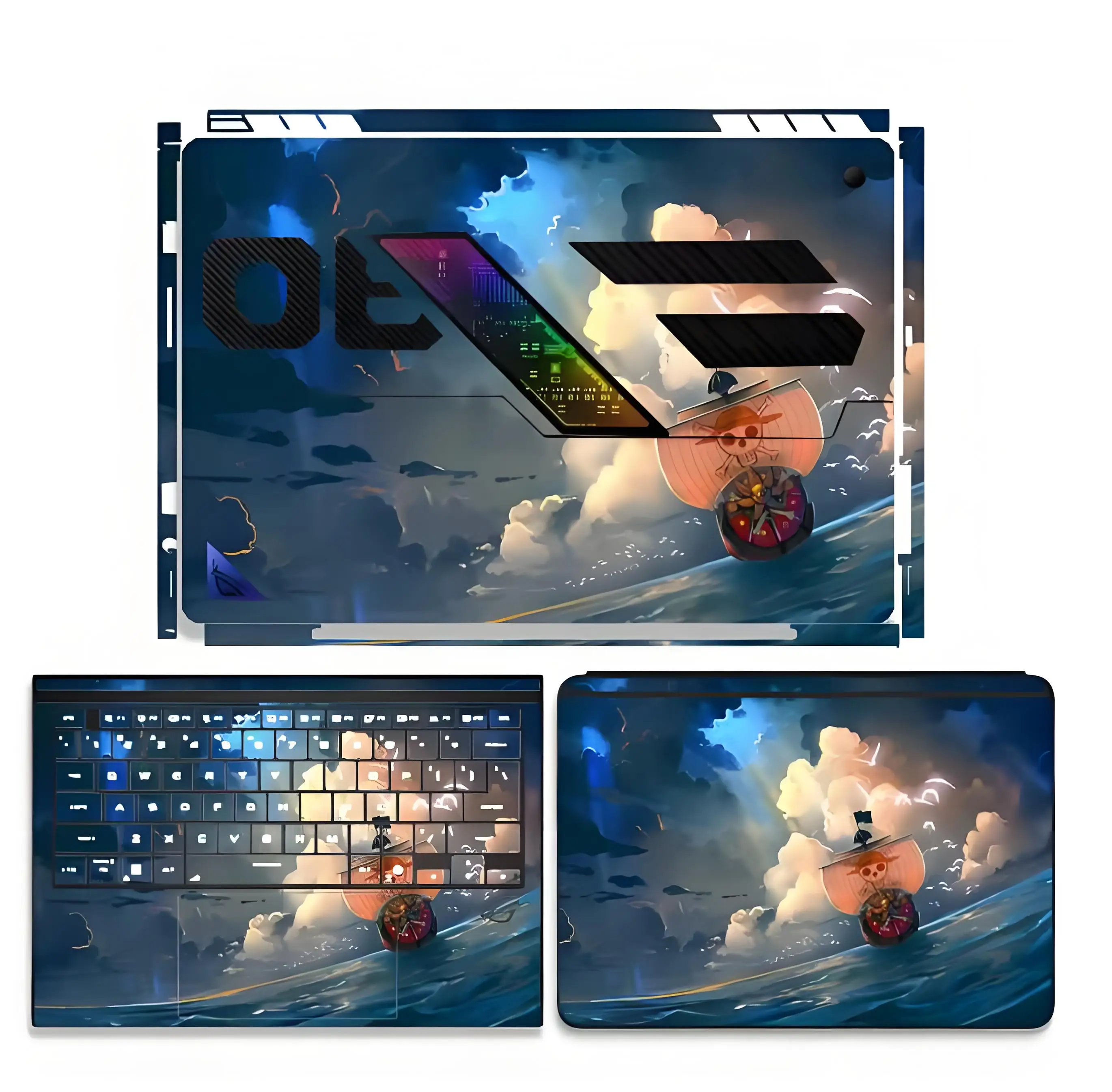 Dazzle Vinyl - Ochronna naklejka winylowa przeciw zarysowaniom do ASUS ROG Flow Z13 (2025) GZ302 GZ302E — zdjęcie produktu 5