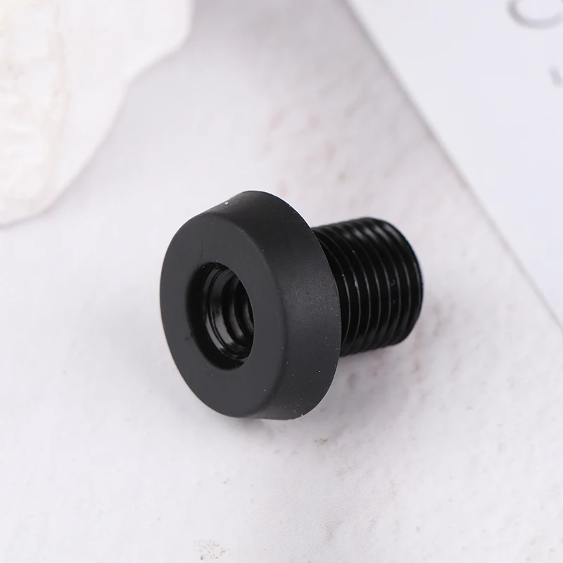 1Pc Billiard Cue Bottom Pool Cue Block Butt Back Plug Screw Rubber End Replace Billiard End Connected Extension Protection Pad