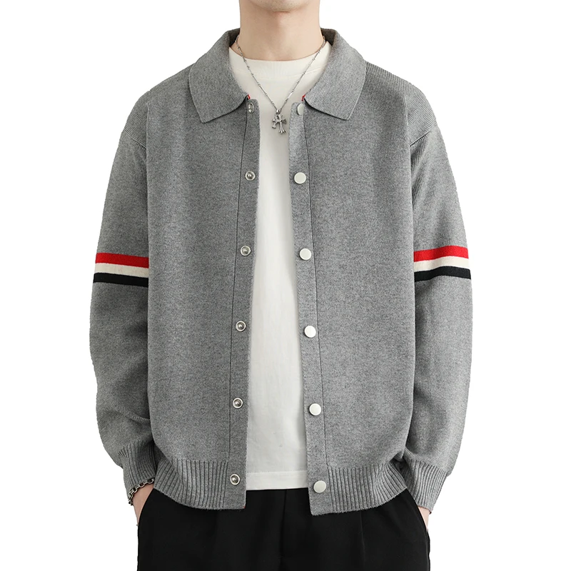 

Trendy Men's Fashion Cardigan Sweater Jacket Stylish Acrylic Blend Cardigan for Fall and Winter Comfortable and Warm Men's Top