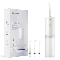 SEJOY Oral Irrigator Electric Water Flosser For Teeth Dental Oral Irrigator Portable Rechargeable Portable Teeth Cleaner