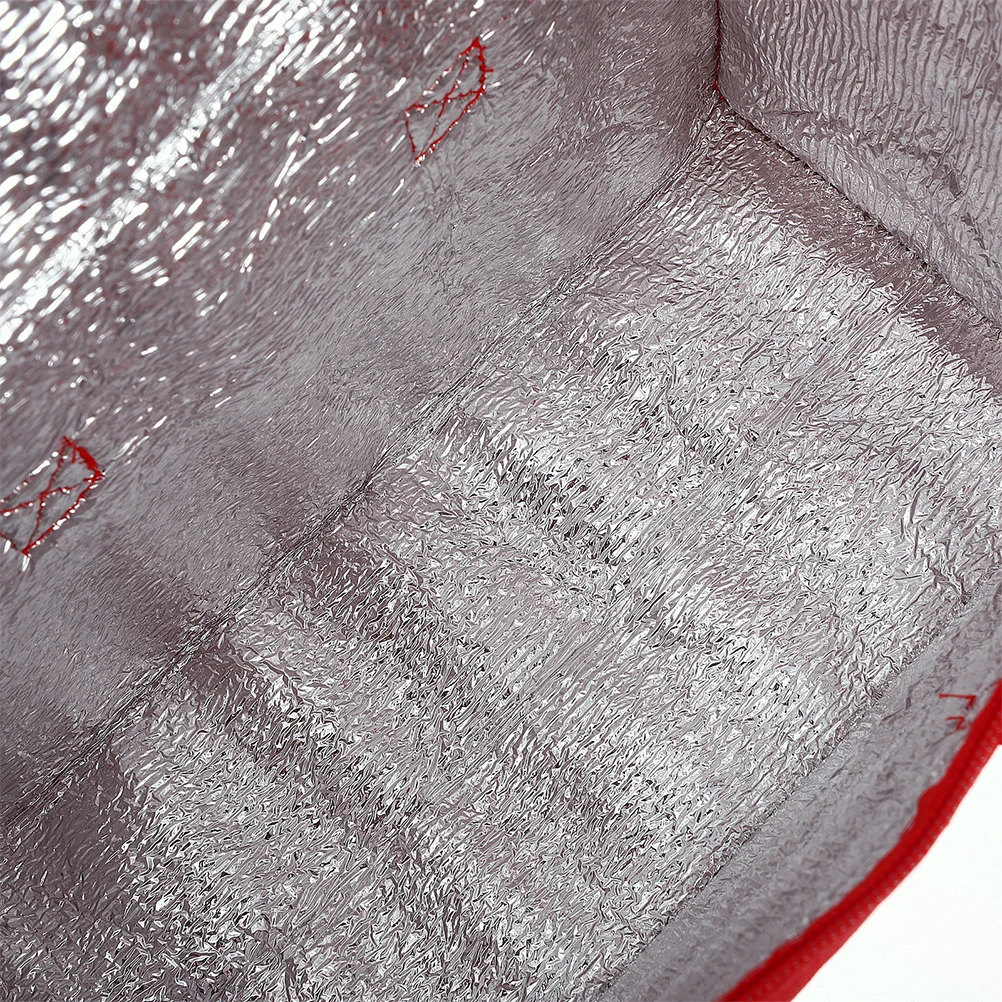 

2Pcs Insulated Lunch Bags Large Capacity Oxford Cloth Lunch Tote Bag Portable Food Storage Pouch for Office Picnic Camping Heat