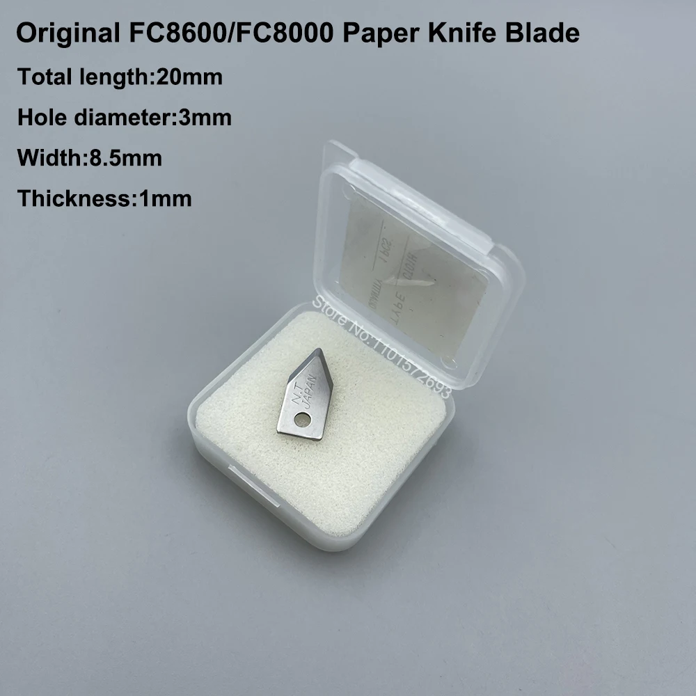 1PC Original for Graphtec FC8600 Paper Knife Blade for FC8000 FC7000 Cutting Plotter Paper Break Knife Last Cutter Cross Blade