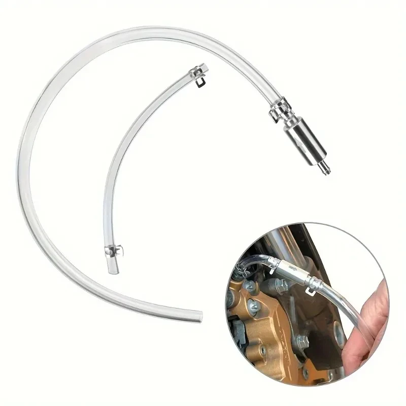 سيارة دراجة نارية الفرامل نزيف تغيير مضخة أداة النازف السائل خرطوم قابض هيدروليكي صمام أنبوب مجموعة حفرة الترابية دراجة الملحقات #6