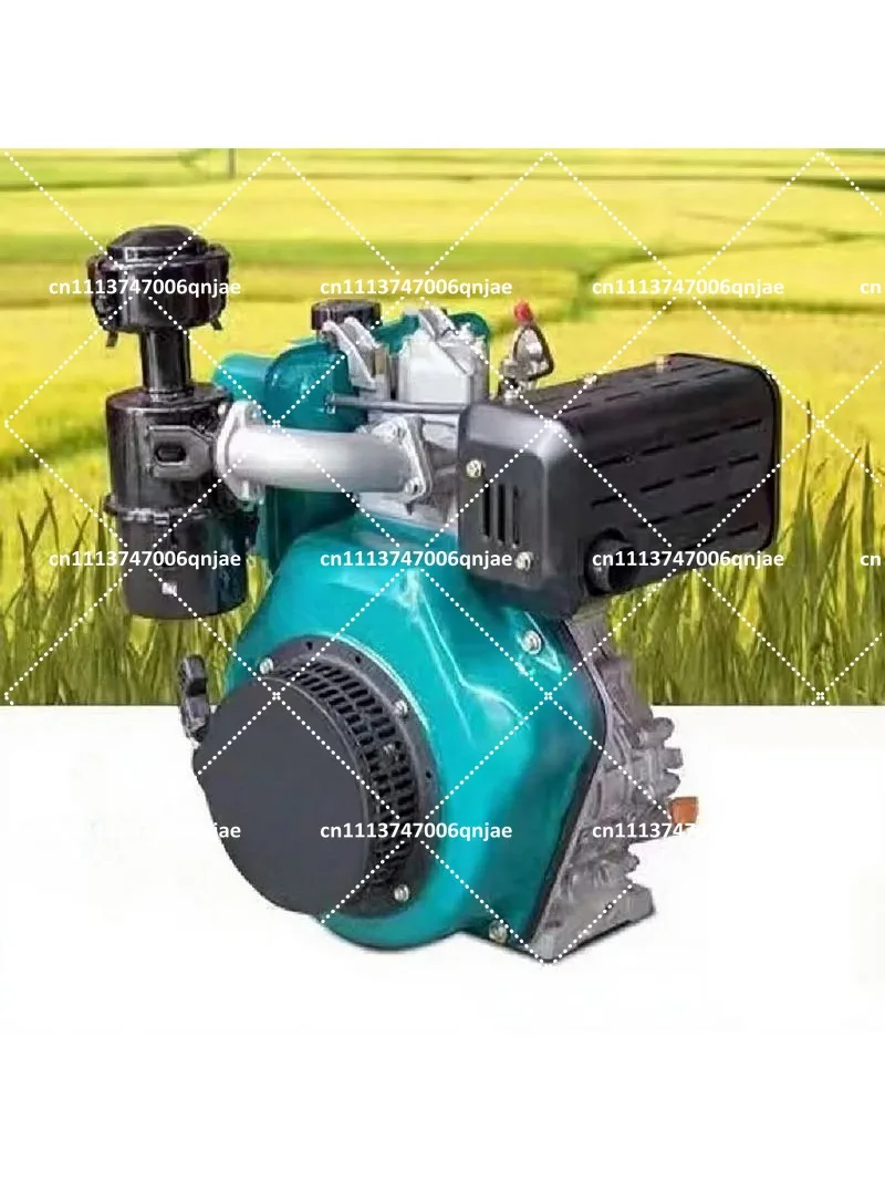 

Hand Crank Starter for Air-Cooled Diesel Engine, Pull-Free Accessory for Walking Tractor Mini Tiller
