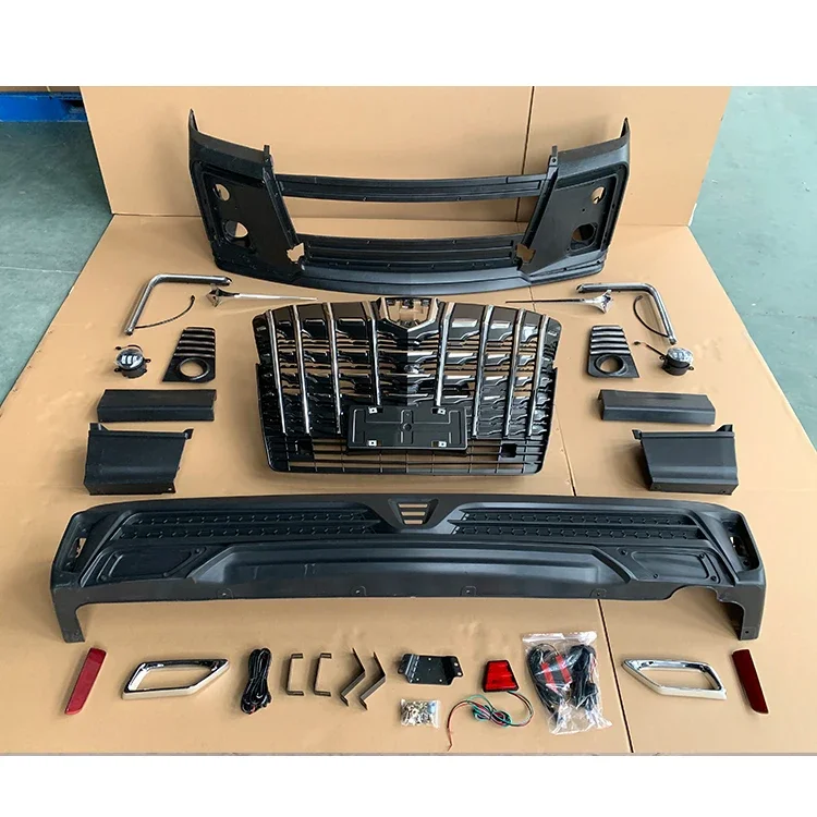 High Quality Front Body Kit Front Bumper Fit for HIACE 200 Series 2013-2018 Wide Series 2004-2010