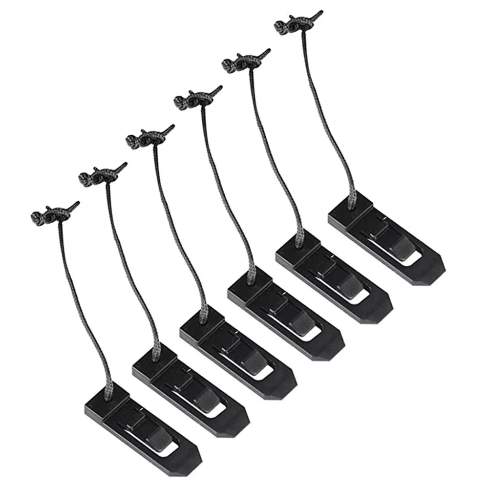 

Clip Board Lock Surfboard Clips 6pcs Paddleboard Lock Surfing Fins Clip Inflatable Surfboards Surfing Accessories