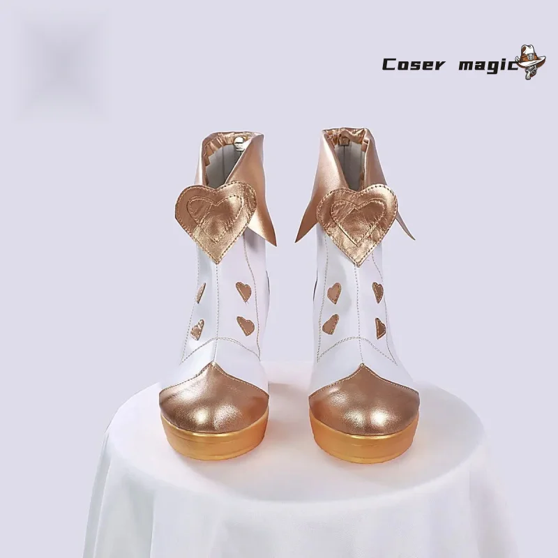 لعبة Overwatch جونو تأثيري حلي أحذية أنيمي شخصية هالوين كرنفال حفلة الدعامة