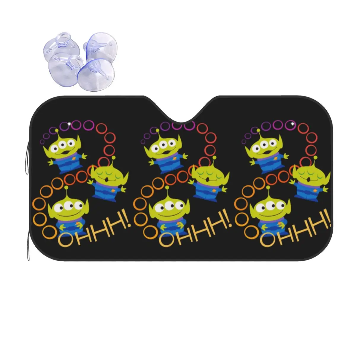 

Custom Toy Story Cartoon Front Windshield Sun Shade Foldable Auto Sunshade for Car Truck SUV Visor Protector