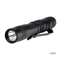 10X Flashlight Pen Torch Super Small Mini AAA XPE-R3 LED Lamp Belt Clip Light Pocket Torch With Holster