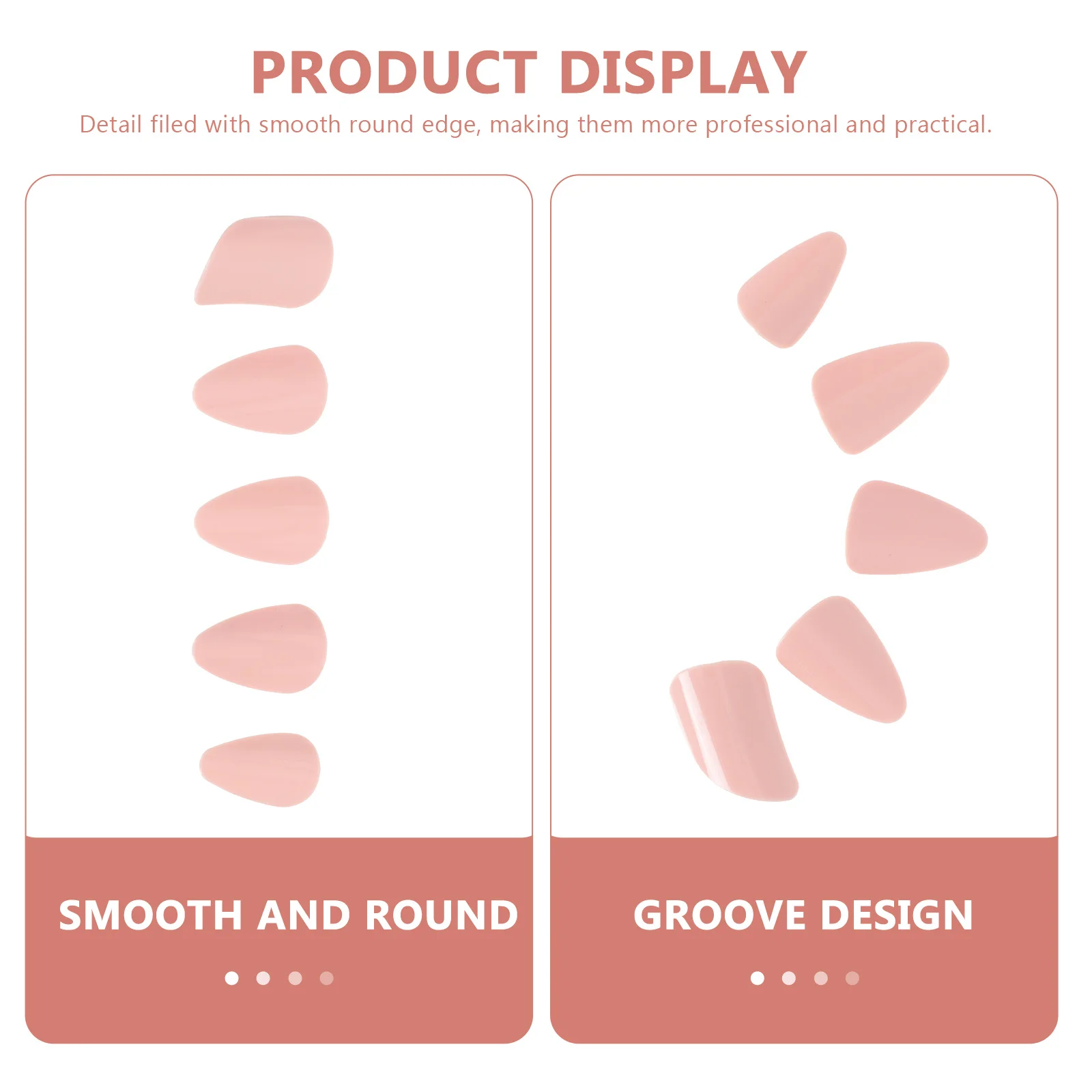 

5pcs Premium Nylon Lute Nails String Instrument Fake Finger Protectors Smooth Edges Comfortable Wear Guzheng Accessories Lute