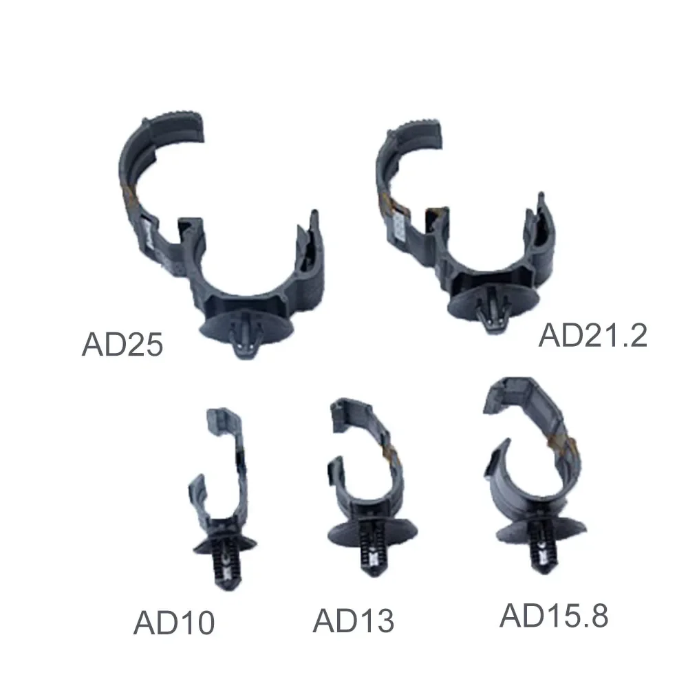 

10PCS Car Taillight Buckle Corrugated Pipe Clamp Line Fixing AD10/AD5/AD13/AD15.8/AD21.2/AD25 Round Tube