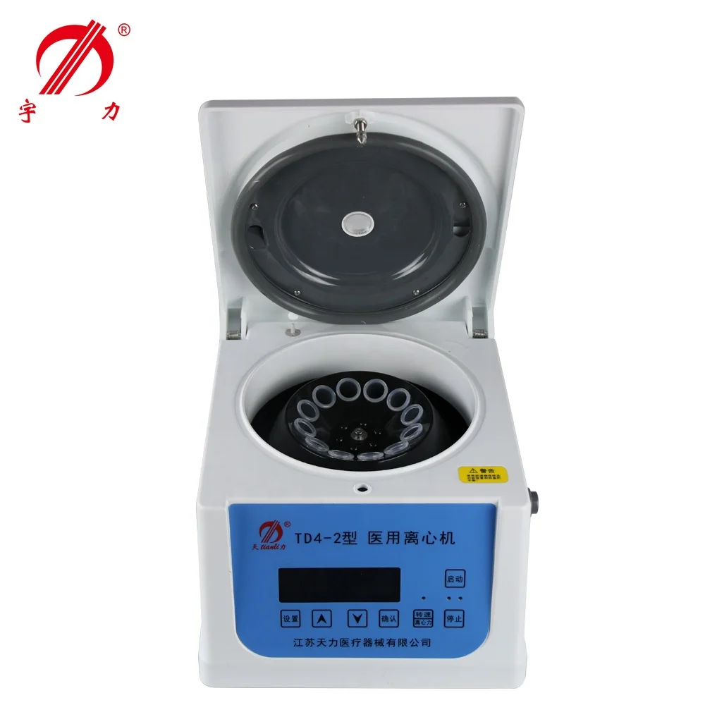 Laboratory 2018xg Max RCF Low Speed Centrifuge TD4-2 Desk Low-speed Type Centrifuge 320*410*250 AC220V 50hz 4000/min ±20r/min
