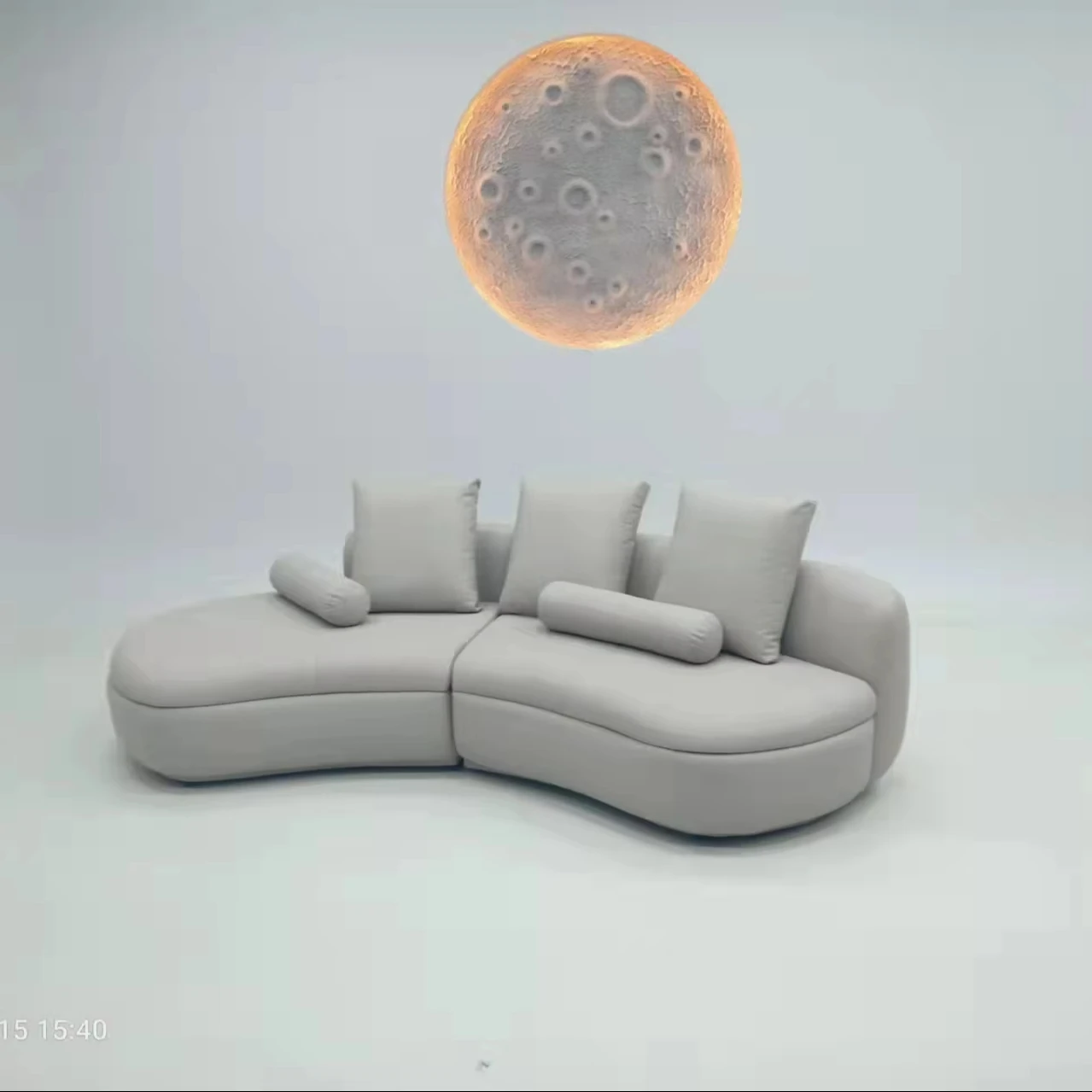 

#Custom Italian Style Design Reception Sectional Sofas Set Furniture High Quality Modern Fabric Modular Curved Sofa Living Room