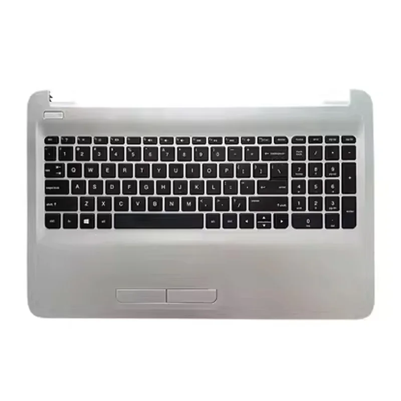 Casing ponsel baru untuk HP 15-AC 15-AF 15-ay 250 G4 G5 255 G4 G5 TPN-C125 casing Keyboard perak