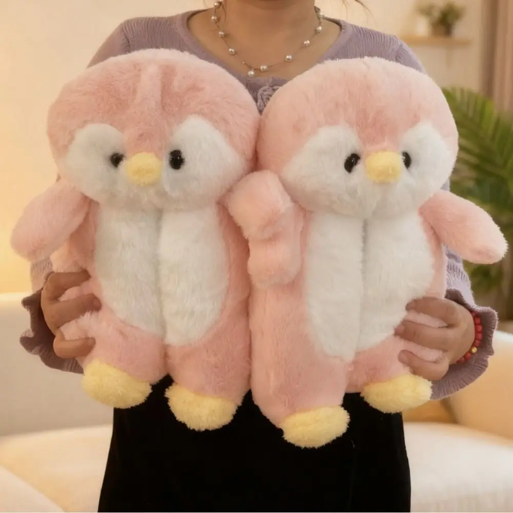 

Panda Capybara Plush Slippers Cartoon Thicken Warm Penguin Furry Slippers Homewear Anti-slip Winter Cotton Shoes Women Men