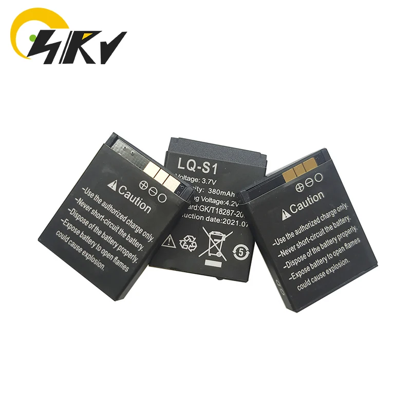 LQ-S1 3.7V 380mAh akumulator litowo-jonowy do inteligentnego zegarka AB-S1 DJ-09 DZ09 GJD HKS-S1 FYM-M9 SCX-M9 LQS1