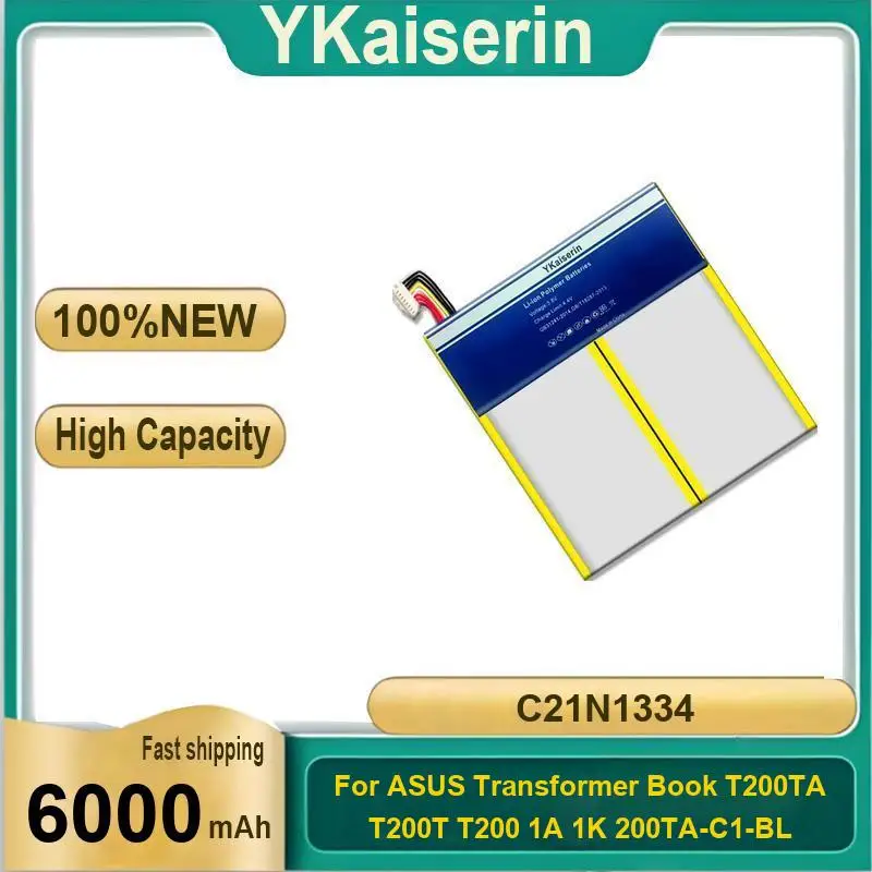 

For Asus Transformer Book T200TA T200T T200 1A 1K 200TA-C1-BL Tablet PC Premium Replacement C21N1334 6000Mah Battery