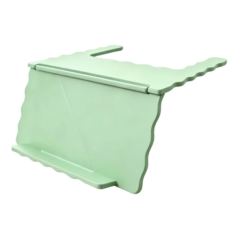 Table Side Mahjong Tile Holder Rack with Ridged Guide Support, Slide In Plastic Rack for Clear Family Game Use Daily
