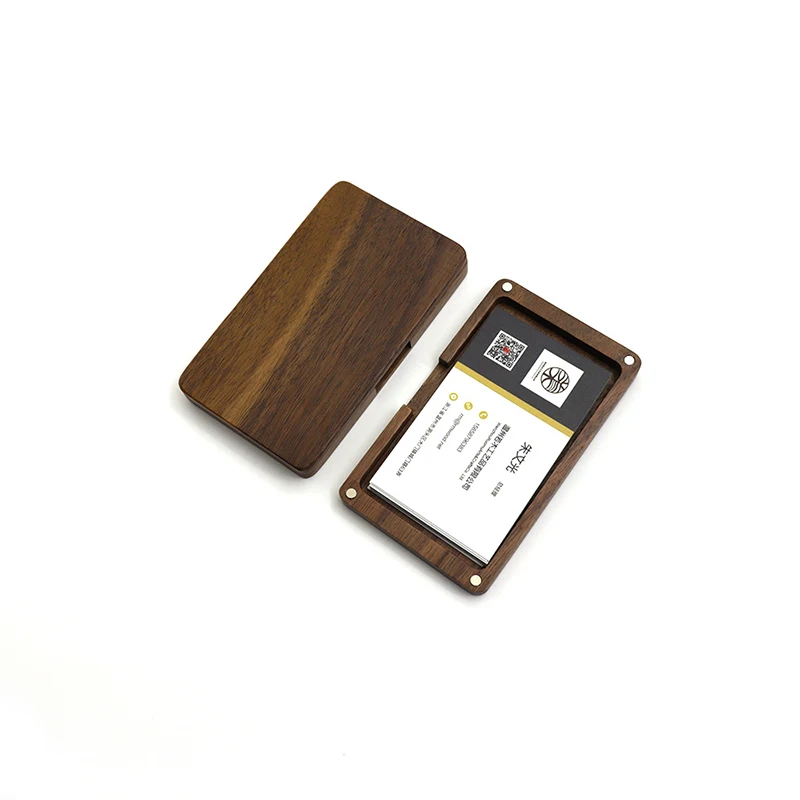 

Business Card Holder Wooden Business Card Holder Card Case For Desk Desktop Business Name Card Display Card Holder