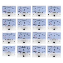 DC-アナログパネル電圧計,メカニカルゲージ,20v,30v,50v,75v,150v,250v,300v,400v,450v,500v 85c1