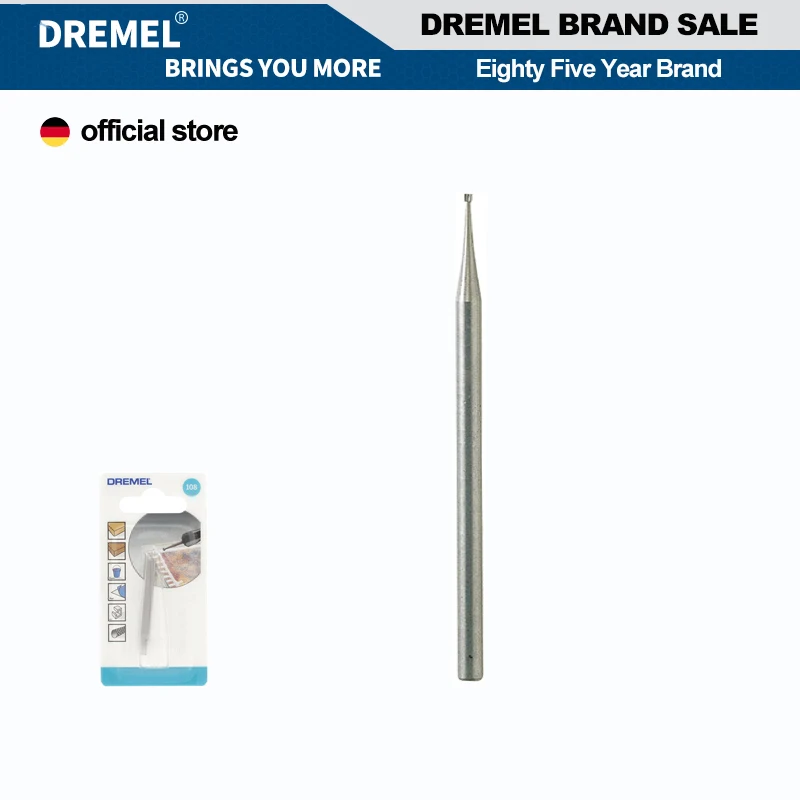 

Гравировальная режущая головка Dremel 108, набор вращающихся инструментов, шарообразная режущая головка для скульптуры, вращающаяся многофункциональная деталь для дерева, кожи и пластика