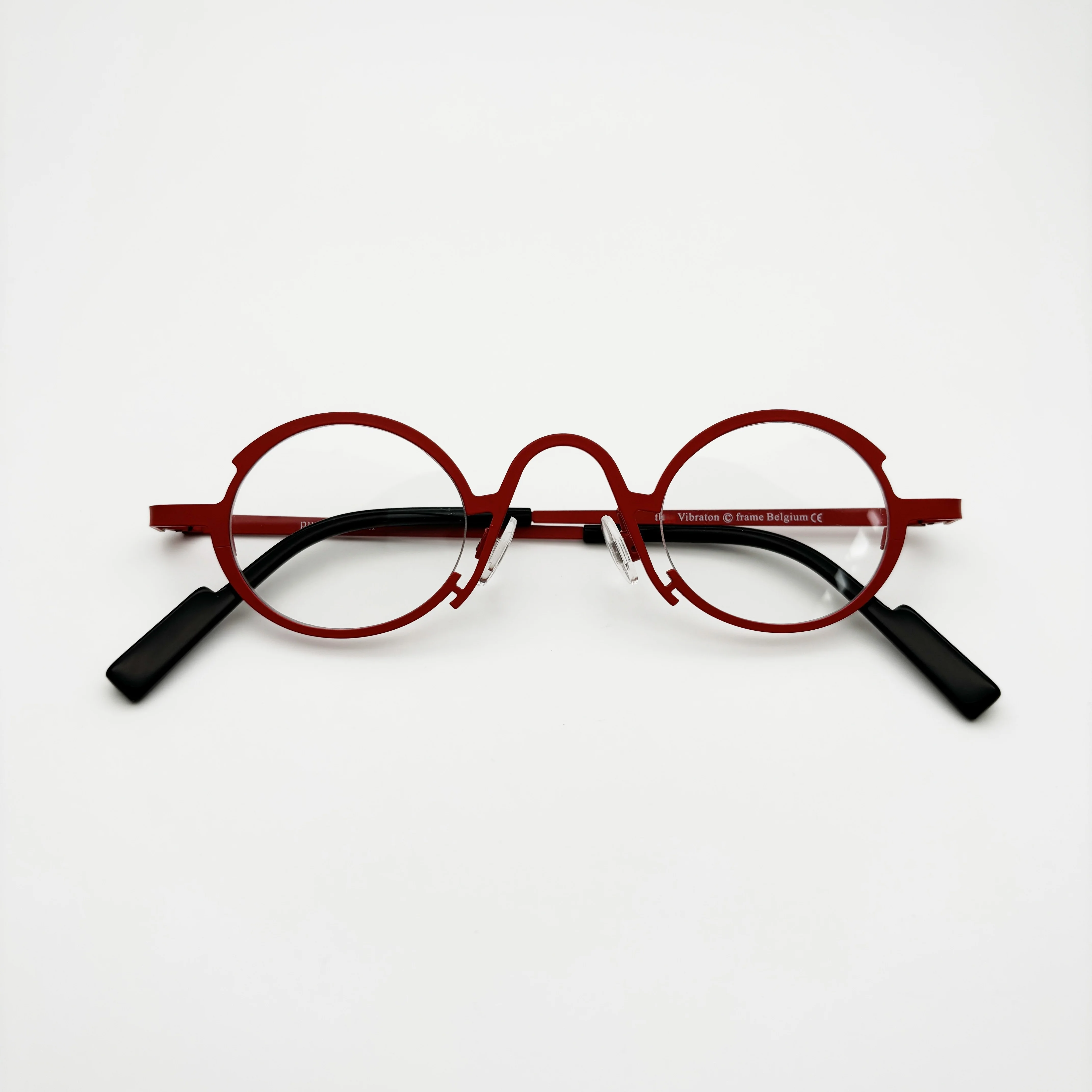 Vibraton Belight Optical Belgium Geometria Forma rotonda Titanio Mini Occhiali rotondi Montatura per occhiali Uomo Donna Occhiali da vista