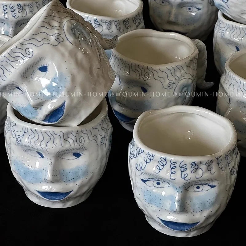 

Women Face Mug Coffee mug Milk Tea office Cups Drinkware the Best birthday Gift for friends