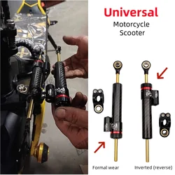 Applicable Universal Motorcycle Reverse Installation Style Steering Stabilize Damper Bracket Mount Aluminium Modified Accessory