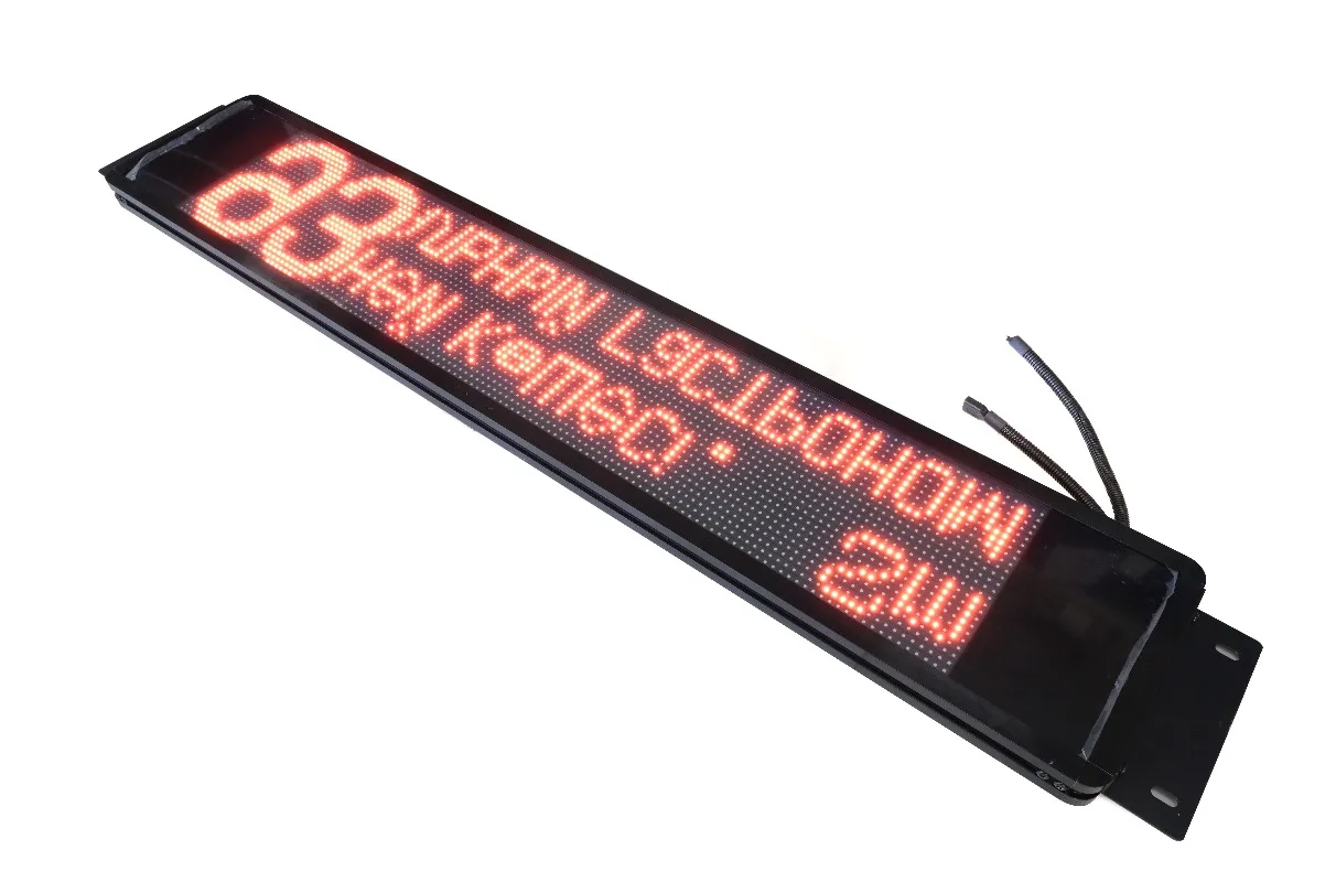 QL101 LED Bus Display Sign Programmable for Advertising