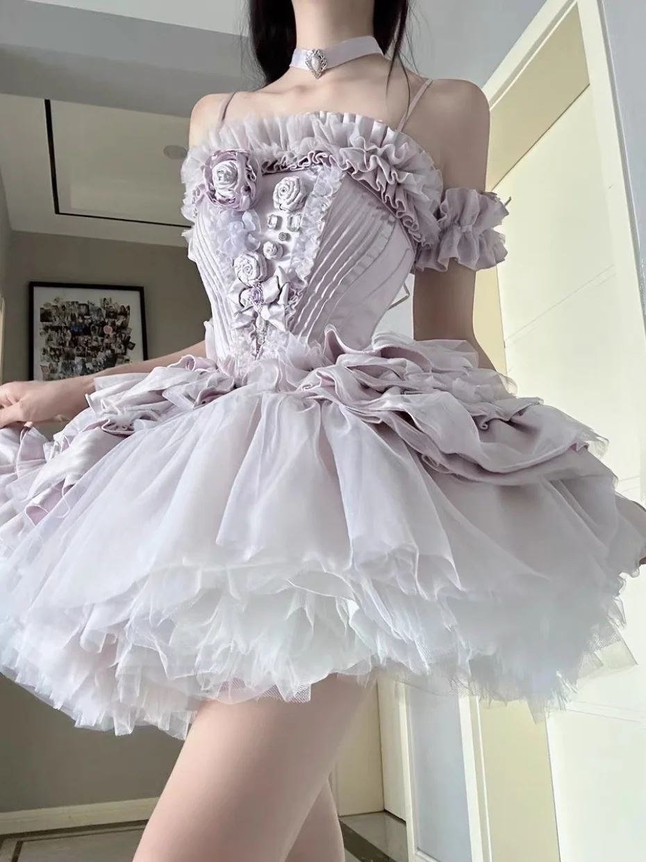 

Super Fairy Tube Top Dress Women's Summer Birthday Lolita Evening