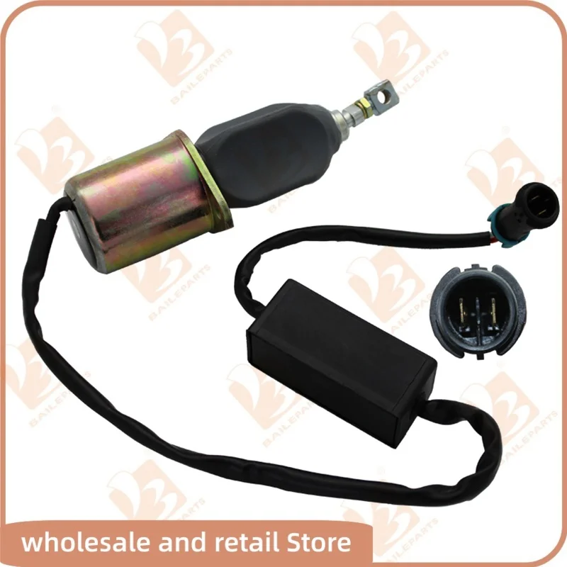 

SD-005A2 Fuel Cut-off Solenoid Valve For Xichai Heavy Truck Flameout Switch 12V 24V Stop Solenoid Excavator