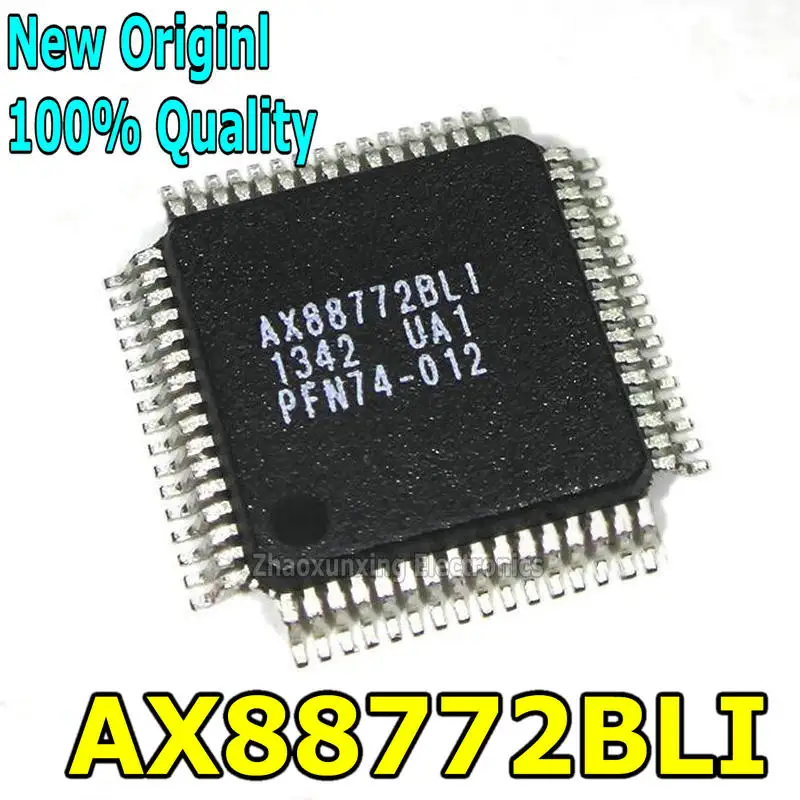 1PCS   New    AX88772BLI    AX88772BL   AX88772B    AX88772    QFP-64    Chipset