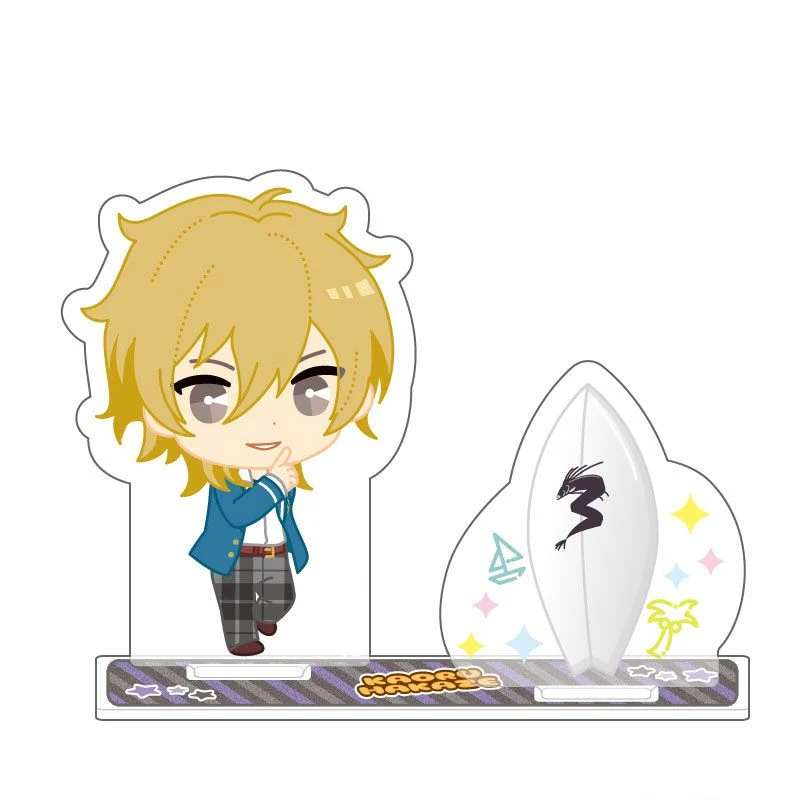 Loen Anime Peripheral Store Ensemble Stars! Ritsu Sakuma Diorama Double insertion Acrylic HD Figure Stand Fans Gifts About10+6cm