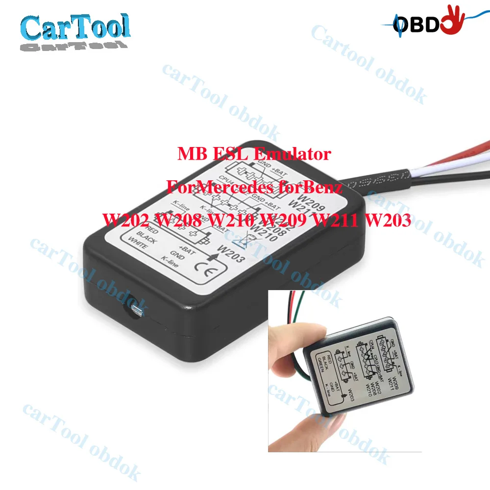 MB ESL Emulator For Mercedes for Benz W202 W208 W210 W209 W211 W203 Testing Changing Damaged ESL Simulator