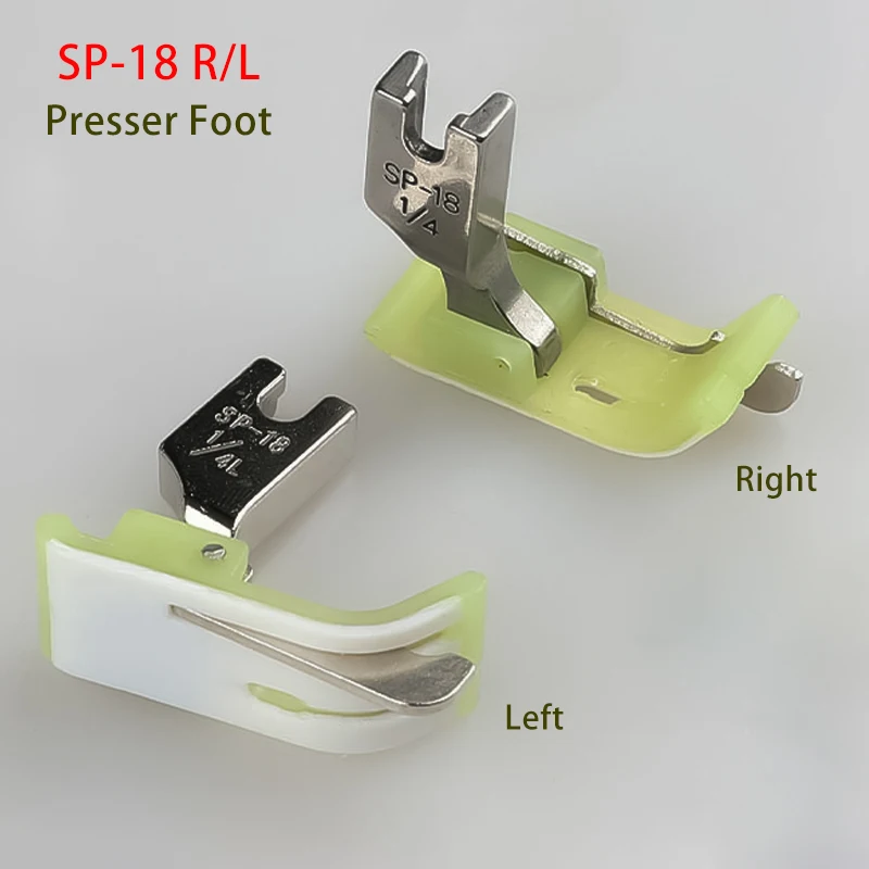 1PC Single Needle Presser Foot SP-18 Industrial Flat Sewing Machine With Knife Open Thread Tangent Left-Right Presser Foot