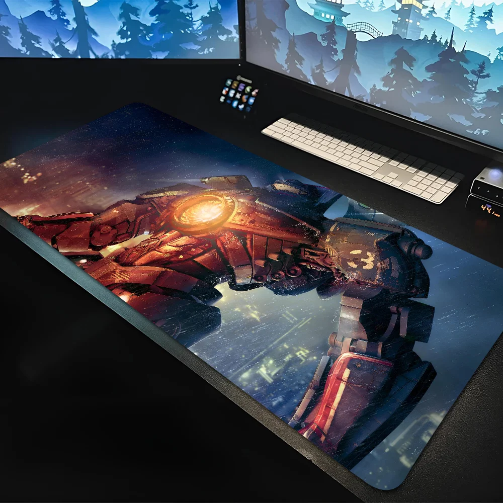 

1pc Hit action movies Pacific Rim Non-slip Mouse Pad Suitable For Office Computers Laptops E-sports Game Desk Mats XXL Keyboard