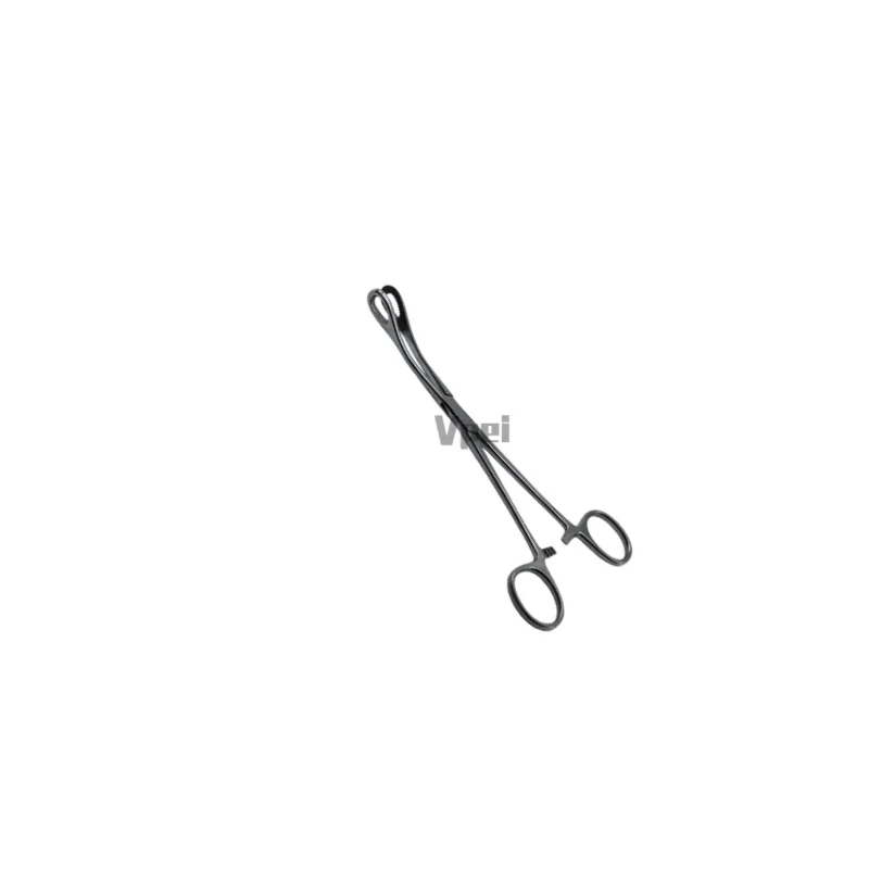 Sponge forceps 18CM curved surgical instrument