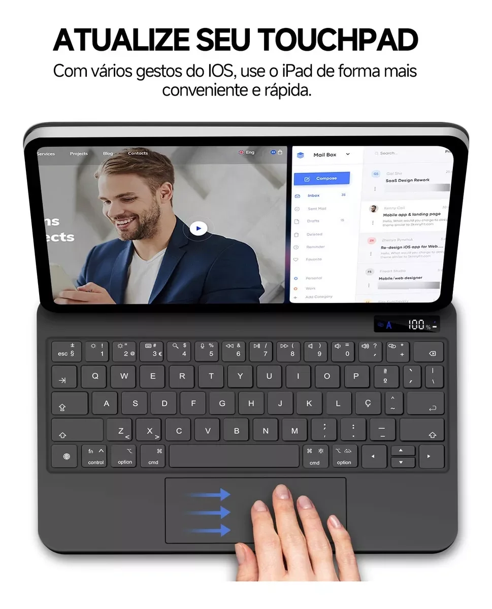 iPadアクセサリー ipad 13inch Magic Keyboard BETTDOW Amazon.com: Bettdow Magnetic Keyboard for iPad Air 13 inch M3 2025