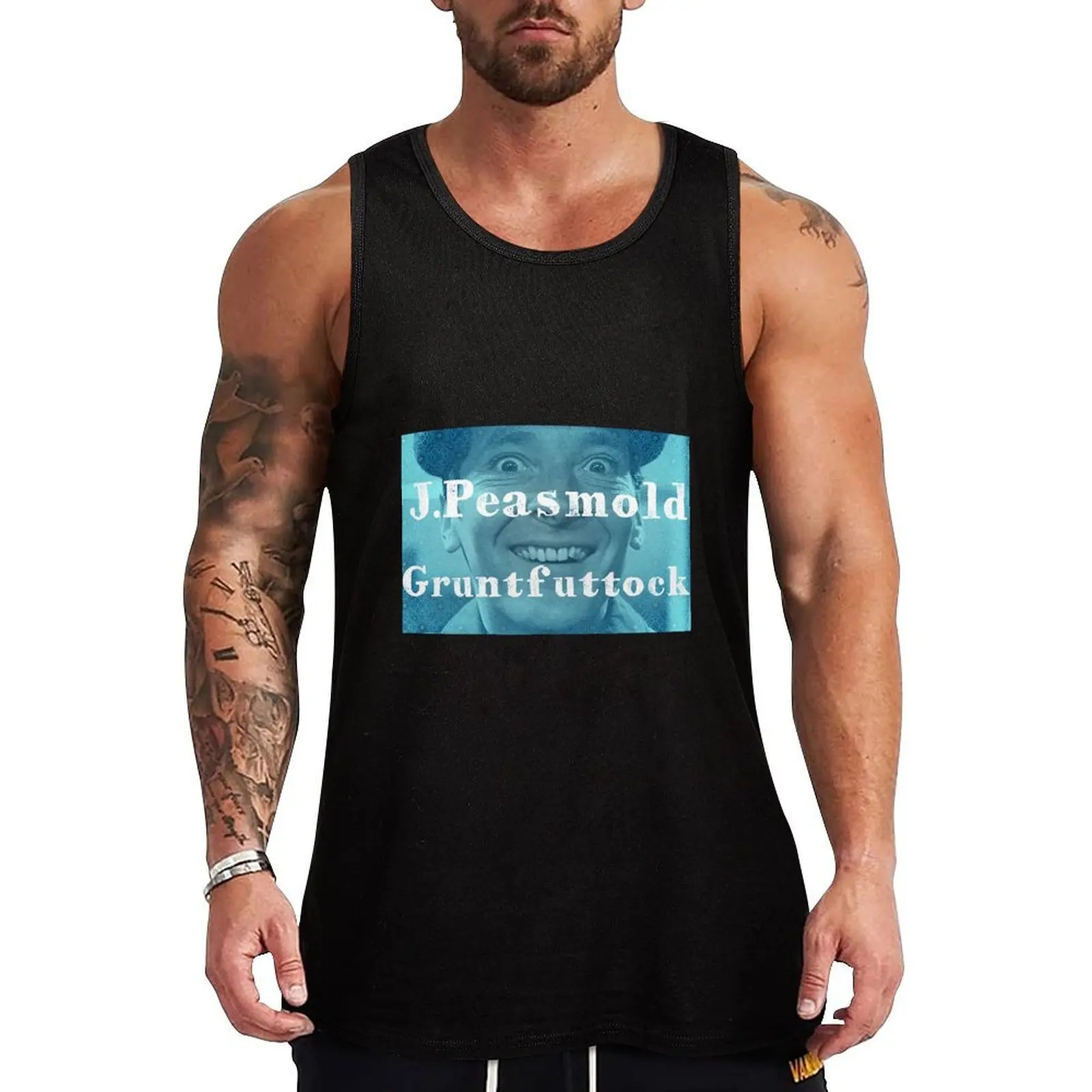 

J. Peasemold Gruntfuttock Tank Top sexy clothes men gym men summer clothes man 2025