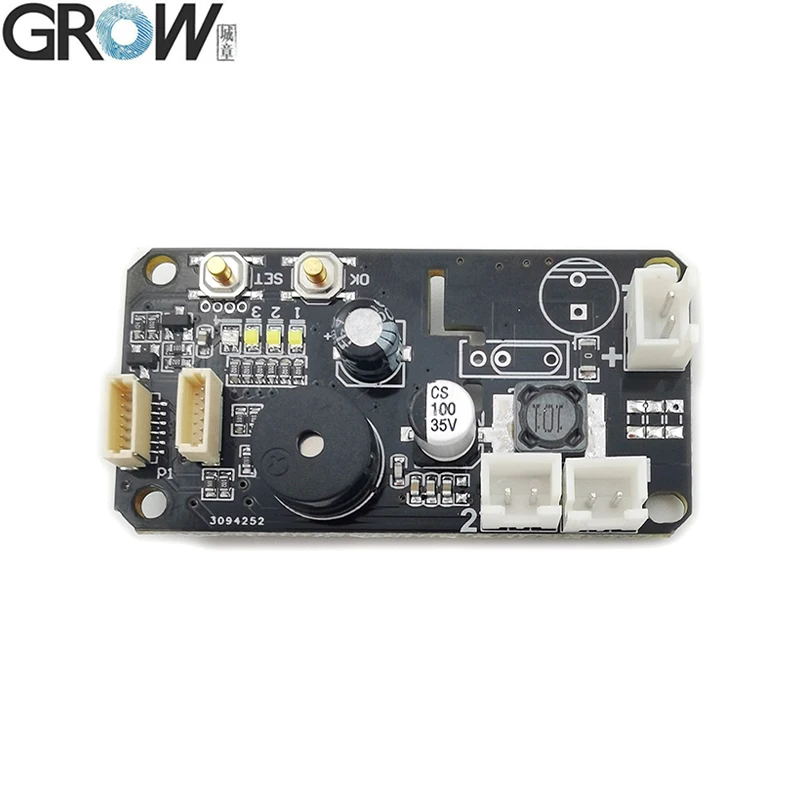 grow fingerprint control board dois reles travamento automatico ignicao modo jog administrador usuario controle de acesso dc12v ks220 s 01