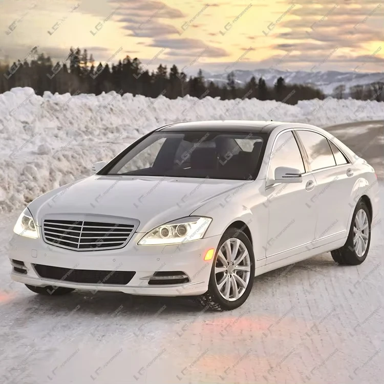 

S221 W221 для обновления Mercede, старый и новый комплект кузова, передний бампер, задние бамперы, фары, задние фонари, решетки