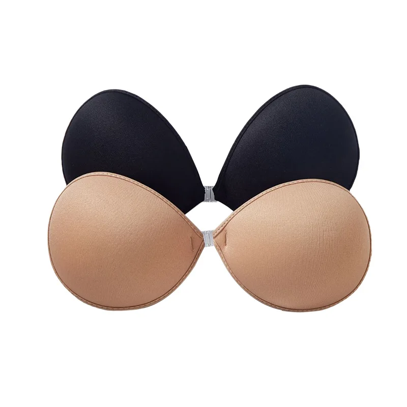 Edged round cup-shaped bra pads Round Non Padded Bra Natural Lift Water Resistant Sweat Resistant Beautiful Bust Shape