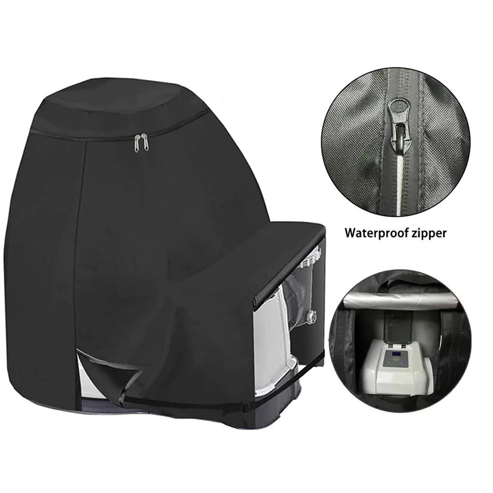 Sand Filter Pump Cover for 16in and 18in Waterproof and UV Resistant Oxford Fabric Ensures Year Round Protection