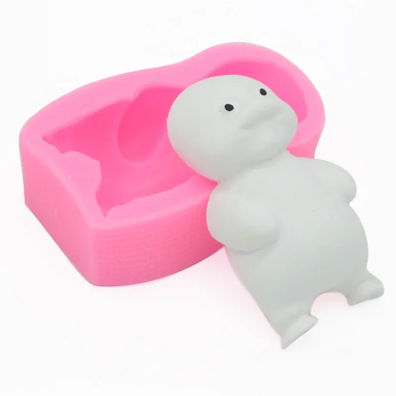 Fat Baby Silicone Mold Car Aromatherapy Gypsum DIY Handmade Fat Man Fragrant Stone Silicone Mould 17-189