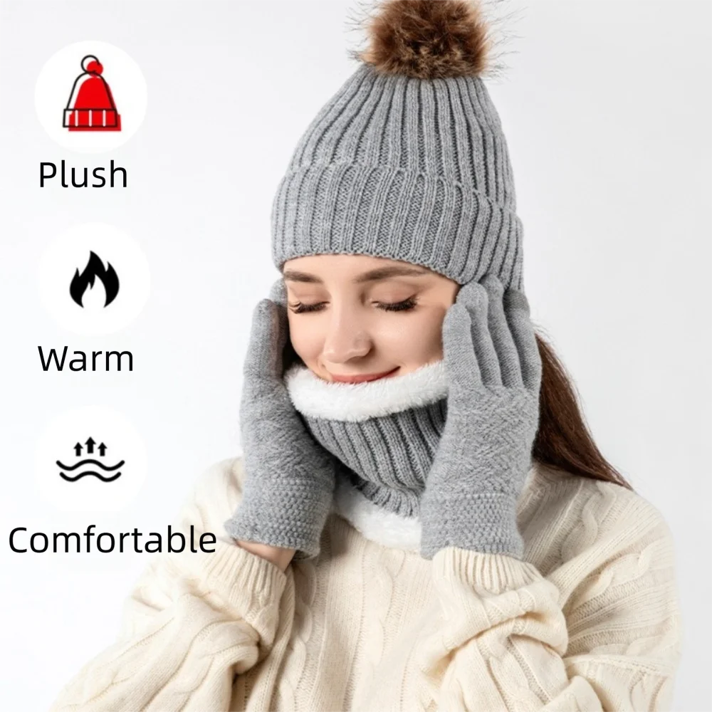 3pcs-set-warm-winter-hat-scarf-gloves-set-lining-windproof-knit-beanie-snood-set-soft-thicken-scarf-neck-warmer-for-men-women