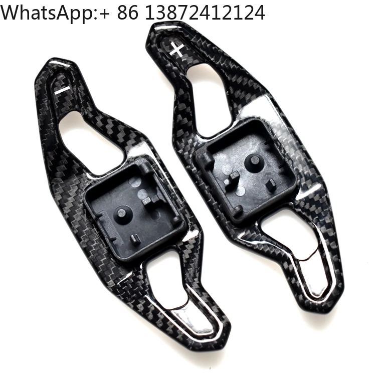

Carbon Fiber Urus Style Shifter Paddles for Audi TT TTRS Q7 R8 A4L RS4 2017-2019 Steering Wheel Paddle Shift Extension