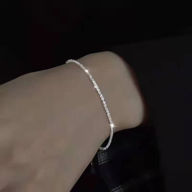 Moda temperamento cerchio bracciale collana Ins marea vento freddo Senior dito indice anello luce di lusso di nicchia squisito Cool