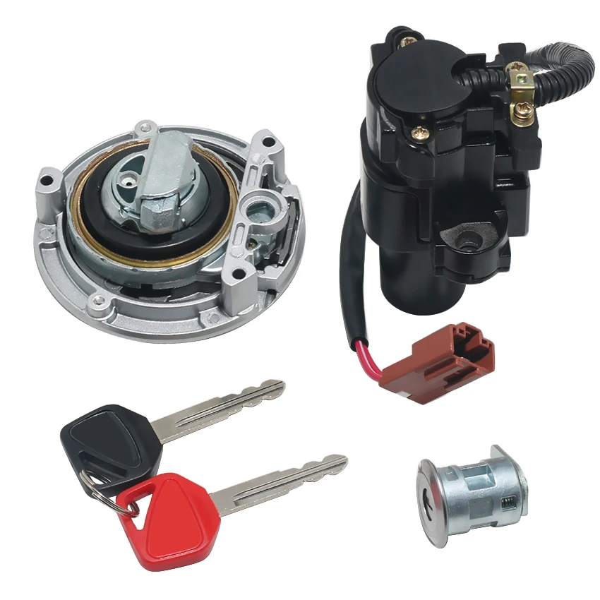 

Motorcycle Fuel Gas Ignition Switch Lock With Key For Honda CBR400 CBR400R CBR500 CBR500R 35010-MJW-D12 35010-MJW-A04 Moto Parti